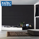 纳威品牌可伸缩烤漆电视柜简约现代客厅地柜矮柜组合家具TC102