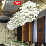 创意个性松果灯饰铝材灯具现代客厅餐厅卧室书房酒吧工程酒店吊灯