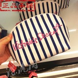 香港专柜代购 维多利亚的秘密新款海豹纹军风限量版贝壳型化妆包