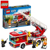LEGO乐高益智拼插拼装积木男孩玩具CITY城市救援云梯消防车60107