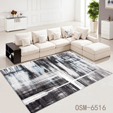 现代抽象艺术地毯土耳其进口韩日中式复古简约茶几垫客厅短毛地毯