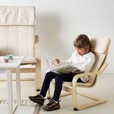 IKEA无锡家居专业宜家代购正品保证波昂儿童扶手椅桦木贴面艾姆丝