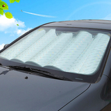 汽车遮阳挡前档 夏季防晒隔热 汽车用品加厚大号优质铝箔太阳挡
