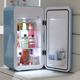 美固F16家用小冰箱 宿舍办公室迷你冰箱 母乳 药品 化妆品冷藏箱