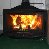 杰森壁炉 真火壁炉 铸铁燃木壁炉 0.9米宽壁炉芯 取暖器JS20