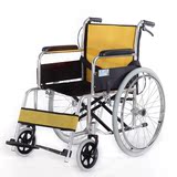 新款促销轮椅折叠轻便老人手推车老年人残疾人代步轮椅铝合金便携
