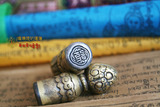 老藏印法印密宗法器纯铜手工藏传印章纯铜印章密宗法器随身印