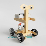 DIY机器人科技小制作 自制外星人玩具 手工拼装实验模型