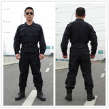 正品99黑色作训服CS套装备秋冬季户外训练保安训练服装加肥加大