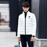 50C263 冬季新款男式棉衣韩版休闲修身立领轻薄款青年学生棉服潮