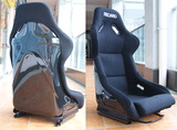 RECARO桶型赛车座椅 MJ普通款玻璃钢绒布改装座椅 通用车型双滑轨