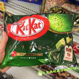 日本正品代购零食 雀巢kitkat芝士抹茶牛奶巧克力夹心威化饼干