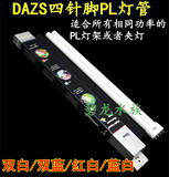香港DAZS 水族 PL灯管 四针脚 18W/24W/36W/55W  海水/草缸