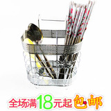 挂式不锈钢筷子笼沥水架筷架筷子筒筷子勺子收纳筒创意蝴蝶筷笼