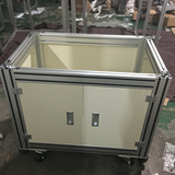 工业铝型材框架流水线组装制作工作台操作台检验台机柜订做