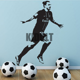 包邮伊布拉西莫维奇墙贴画足球明星运动员海报创意墙纸图家居画