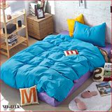 纯色床上三件套纯棉床单被套学生宿舍床单人床儿童1.2米/1米/0.9m