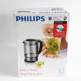 Philips/飞利浦电热水壶HD9342德国进口肖特玻璃烧水壶1.5L 联保