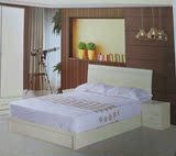 成都特价租房家具租房 自住实木颗粒板1.2 1.5 1.8米双人板式床