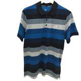 阿迪达斯男装短袖2016夏季针织透气翻领条纹休闲POLO衫T恤AY4516