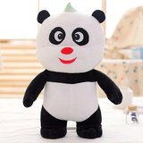 厂家直销熊猫和捷克小鼹鼠公仔毛绒玩具PP棉抱枕玩偶六一生日礼物