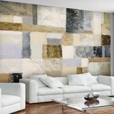 抽象个性油画墙纸 欧式复古时尚艺术墙纸壁画 客厅电视背景墙壁纸