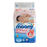 moony尤妮佳婴儿纸尿裤超薄透气尿不湿尿片L54片L号【日本本土】