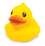 B.Duck 小黄鸭经典浮水鸭 大号 10cm儿童洗澡戏水玩具 包邮