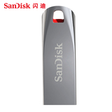 SanDisk闪迪 16g u盘 CZ71 16gu盘 不锈钢创意金属 车载优盘 个性