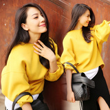 2016春夏装新款韩版女装潮时尚卫衣显瘦包臀裙气质休闲套装女