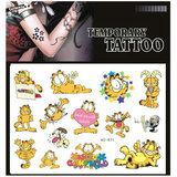 美国加菲猫胖猫米卡通动漫纹身贴纸贴画儿童小孩益智玩具防水纹身