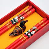 热卖中国风 特色出国外事小礼品 礼物 送老外的筷子 熊猫 多款可