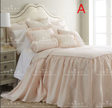 特价美式欧式软包布艺床简约后现代公主方床婚床高背拉扣儿童软床