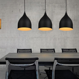 北欧宜家现代创意简约艺术铁艺卧室过道客厅餐桌吧台个性三头吊灯
