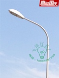 LED4米5M6米A字臂路灯杆自弯臂道路灯景观庭院灯头高杆灯金卤灯头