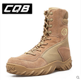 CQB正品高帮保暖沙漠靴男作战靴 战术靴户外靴工装靴丛林靴陆战靴