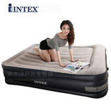 正品美国INTEX 充气床垫双层家用户外单人双人加大加厚午休气垫床
