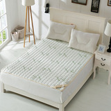 慢回弹记忆棉床垫薄床褥四季可折叠防滑竹纤维床护垫双人床1.5m床