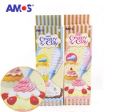 特价包邮 韩国AMOS 儿童彩泥 橡皮泥 超轻粘土 蛋糕奶油彩泥套装