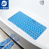 广海大花PVC浴室防滑垫 卫生间地垫 洗手间垫脚垫 洗浴浴房浴缸垫