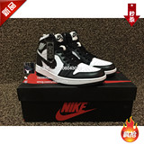 香港代购AJ1 奥利奥 乔1 黑白 篮球鞋 元年OG男女鞋 555088-010