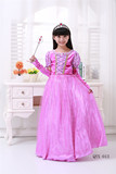 儿童cosplay小公主索菲亚公主蓬蓬裙装女童迪士尼苏菲亚演出礼服