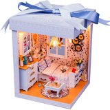 贝塔曼 diy小屋手工拼装模型小房子玩具别墅创意生日礼物女生男生