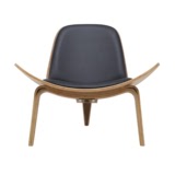 欧兰尼伊姆斯椅 弯板椅 曲木椅 餐椅 贝壳椅三角椅飞机椅 eames椅
