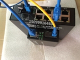 8路网络监控光纤收发器百兆1光8电口光纤交换机八口单模单纤20KM