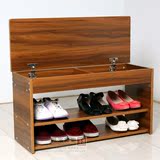 特价简易现代鞋柜鞋架韩式印花简约时尚日式换鞋凳多层可坐储物柜