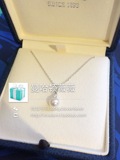 【美国代购】Mikimoto御木本单颗珍珠钻石白金项链 珍珠大小可选