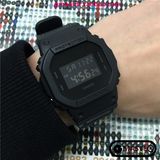 正品CASIO卡西欧手表 DW-5600BB-1 黑酷 G-SHOCK复古手表男女