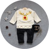男女童冬装打底衫2015韩版宝宝小童加绒加厚长袖卫衣T恤1-2-3岁