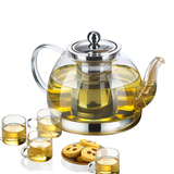 玻璃茶壶耐高温电陶炉大容量加厚煮茶壶烧水壶电磁炉煮茶器茶具